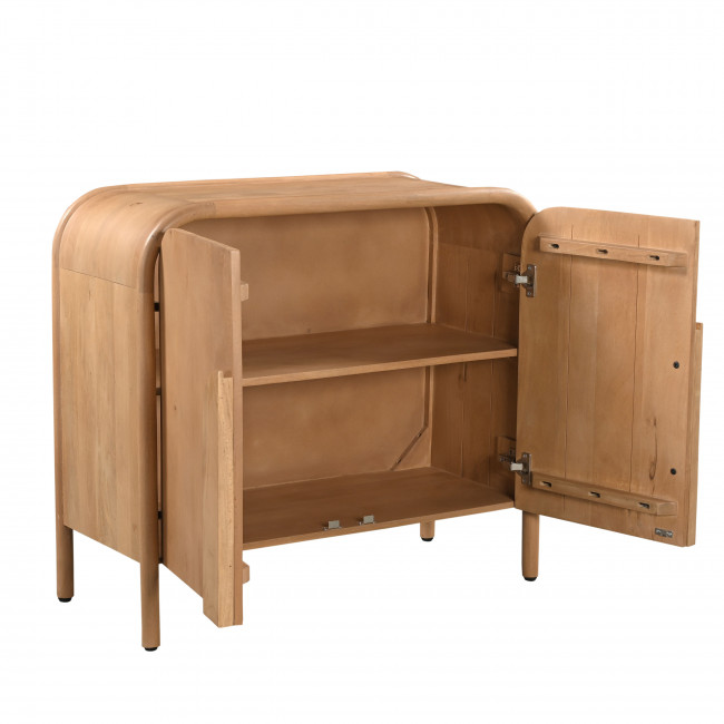 Bali - Buffet 2 portes en bois massif L90cm