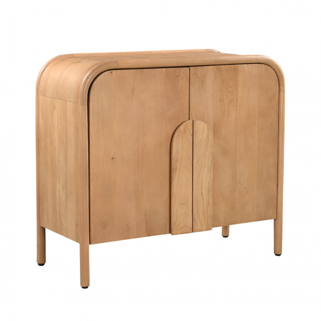 Bali - Buffet 2 portes en bois massif L90cm