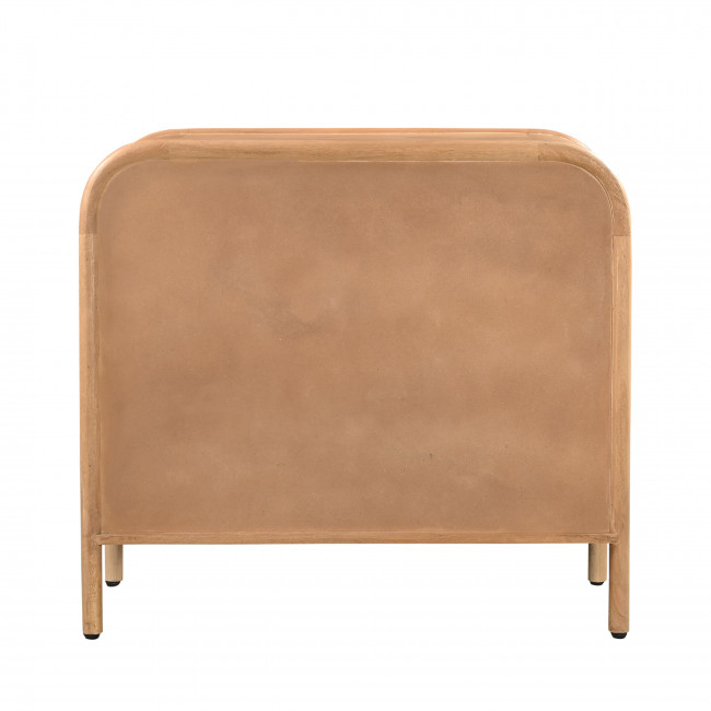 Bali - Buffet 2 portes en bois massif L90cm