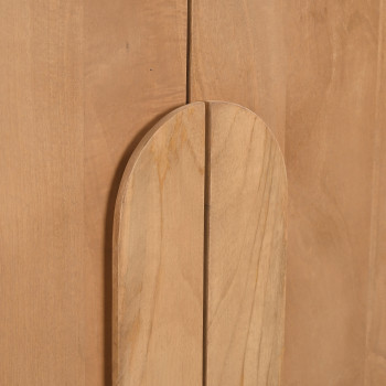 Bali - Buffet 2 portes en bois massif L90cm