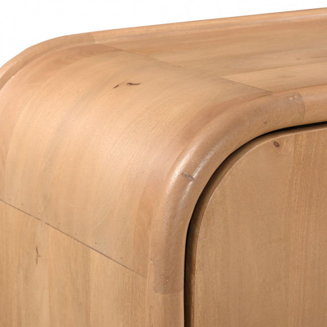 Bali - Buffet 2 portes en bois massif L90cm