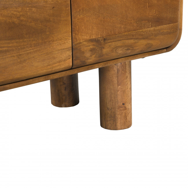 Sira - Buffet 4 portes en bois massif L160cm