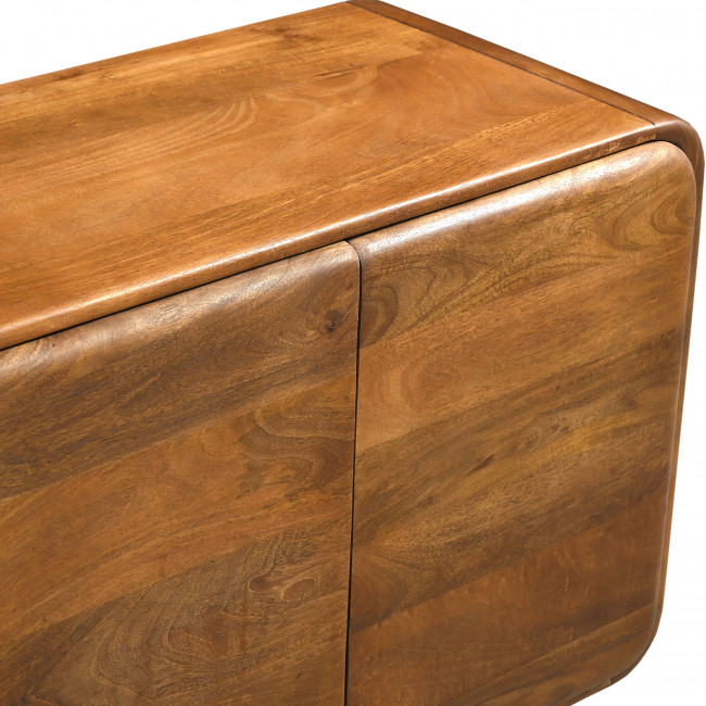 Sira - Buffet 4 portes en bois massif L160cm