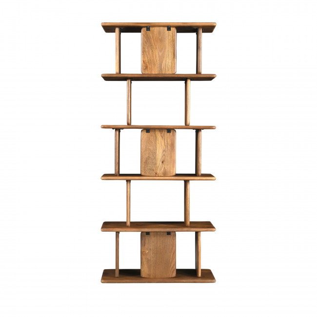 Batam - Étagère en bois massif H180cm