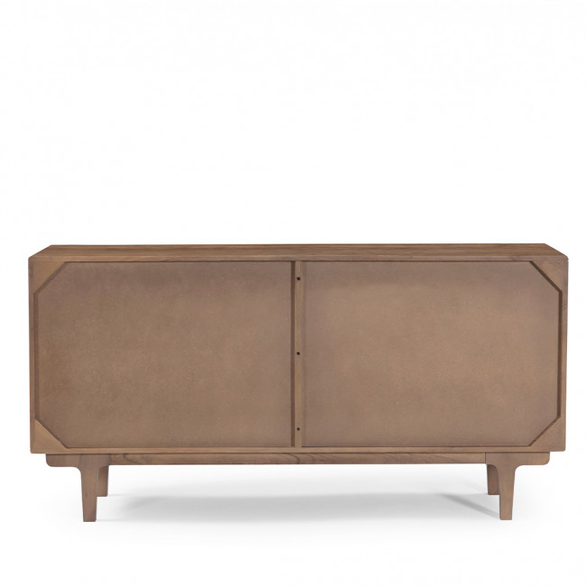 Bogor - Buffet 4 portes en bois massif L150cm