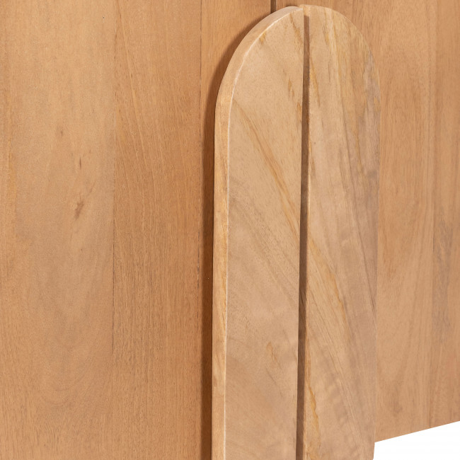 Bali - Meuble TV 2 portes en bois massif L150cm