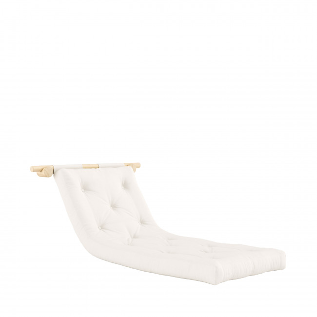 Hooked - Fauteuil convertible en tissu et bois avec accroches murales