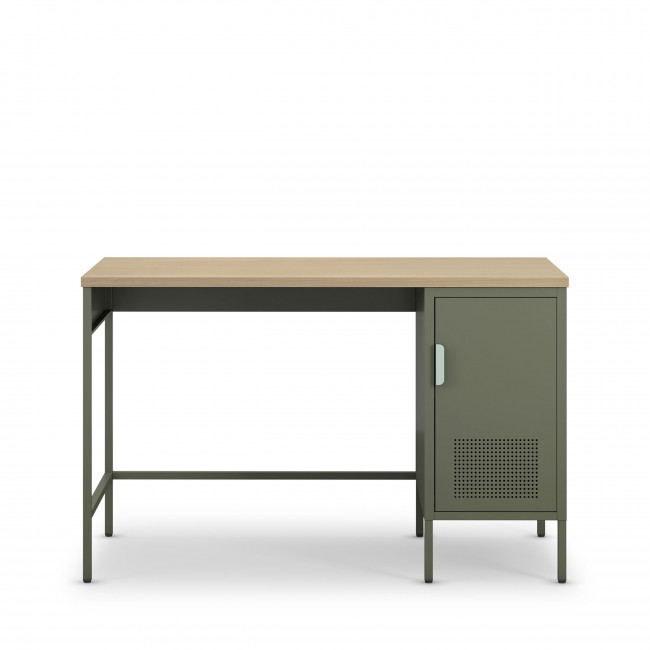 Adel - Bureau 1 porte en métal L120cm