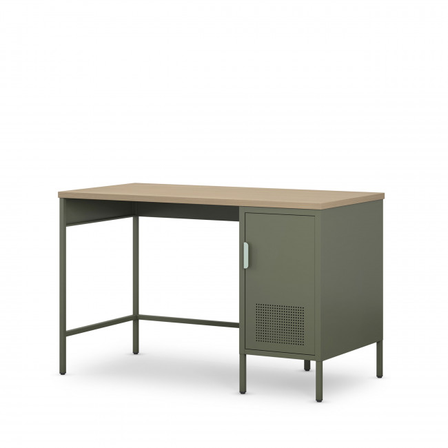 Adel - Bureau 1 porte en métal L120cm