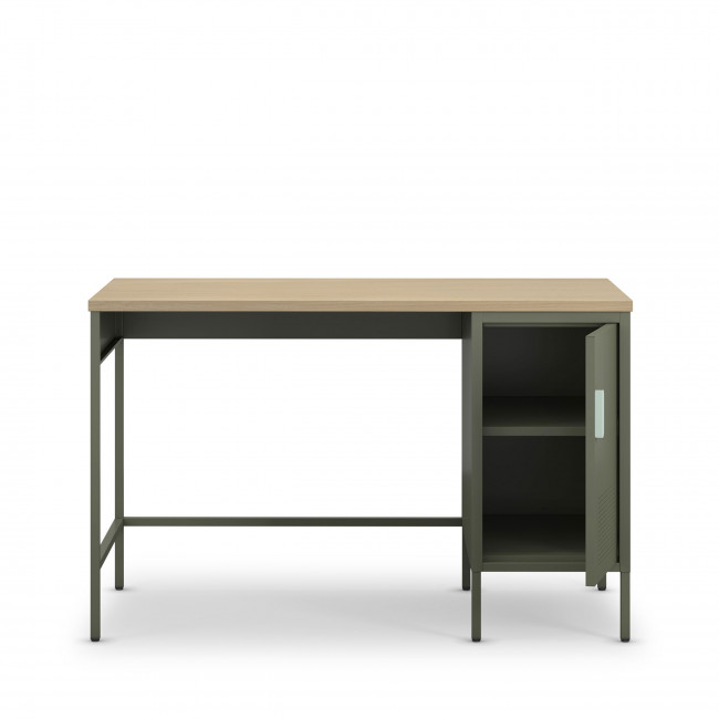Adel - Bureau 1 porte en métal L120cm