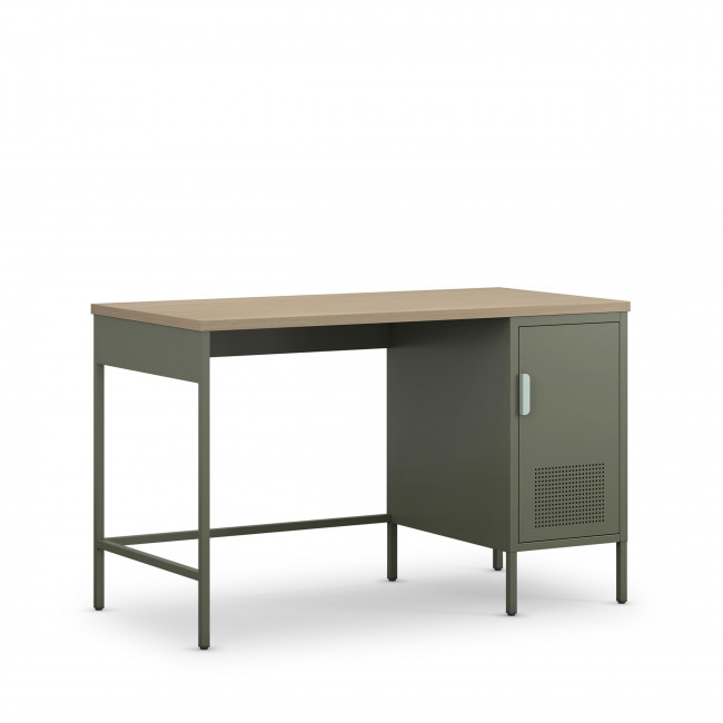 Adel - Bureau 1 porte en métal L120cm