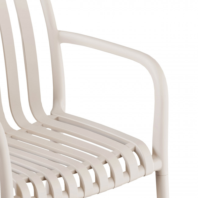Brano - Lot de 2 fauteuils indoor/outdoor en plastique