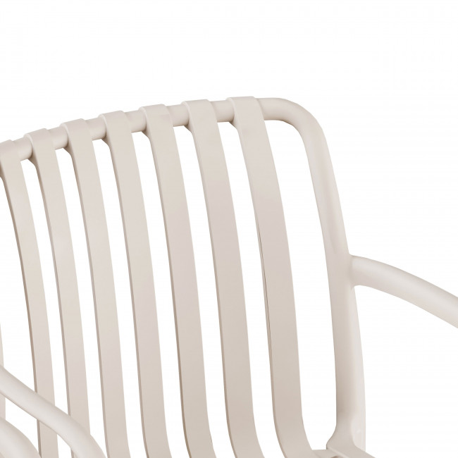 Brano - Lot de 2 fauteuils indoor/outdoor en plastique