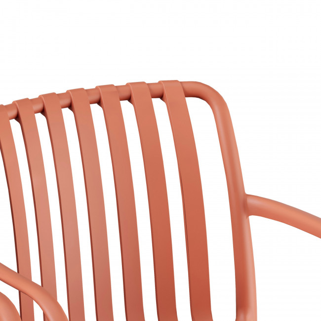 Brano - Lot de 2 fauteuils indoor/outdoor en plastique