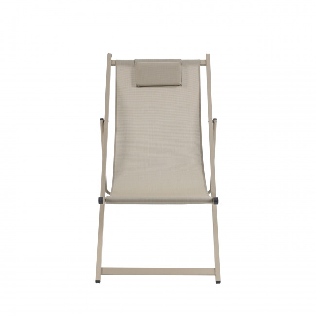 Brisa - Lot de 2 chiliennes en aluminium