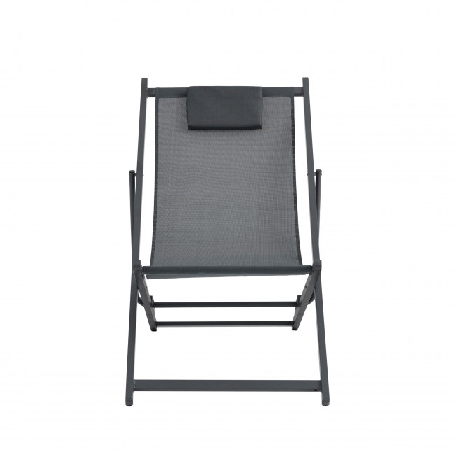 Brisa - Lot de 2 chiliennes en aluminium