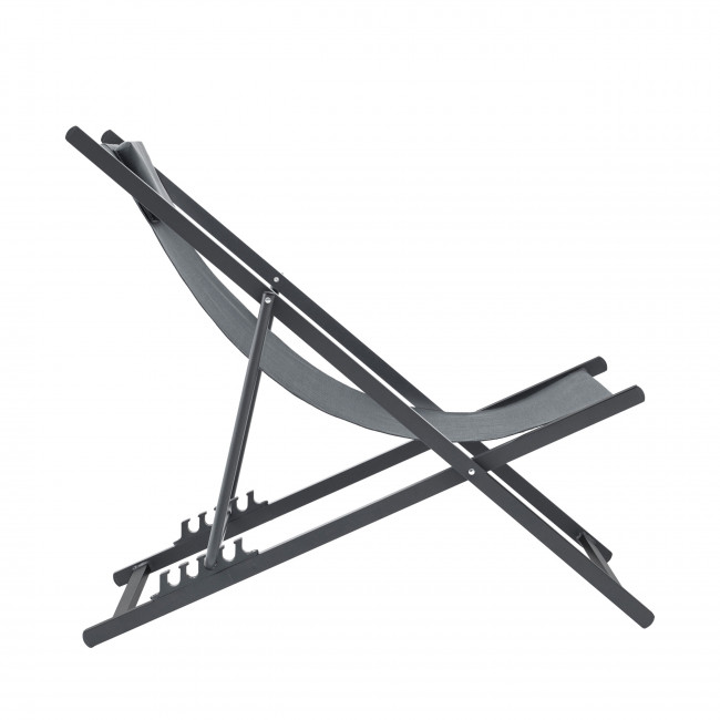 Brisa - Lot de 2 chiliennes en aluminium