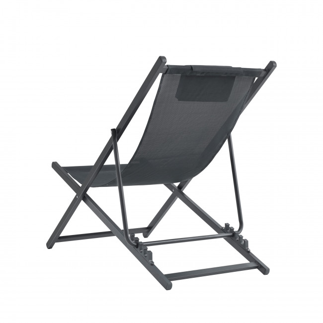 Brisa - Lot de 2 chiliennes en aluminium