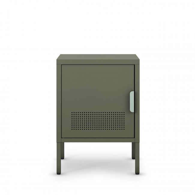 Adel - Table de chevet 1 porte en métal L40cm