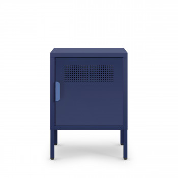 Adel - Table de chevet 1 porte en métal L40cm