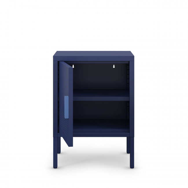 Adel - Table de chevet 1 porte en métal L40cm