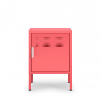 Adel - Table de chevet 1 porte en métal L40cm