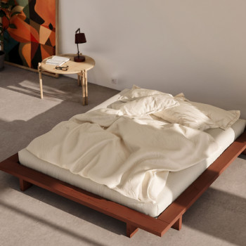 Japan - Lit en bois 140x200cm