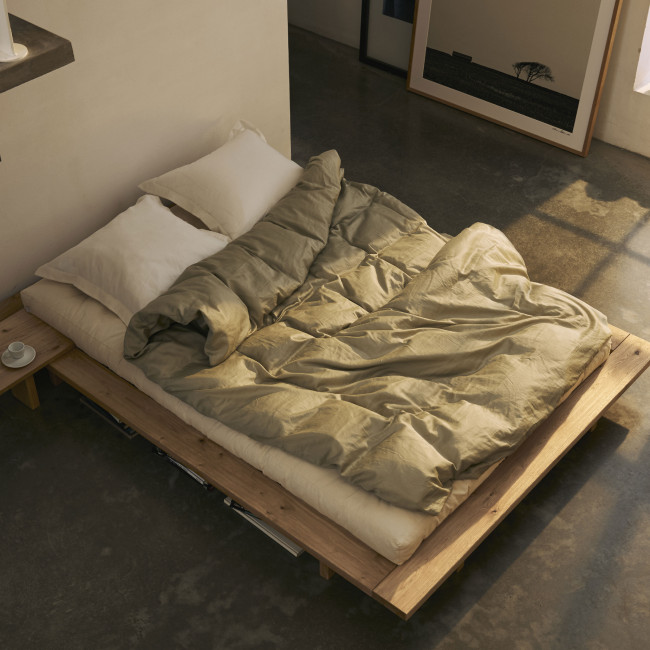 Japan - Table de chevet en bois L34cm