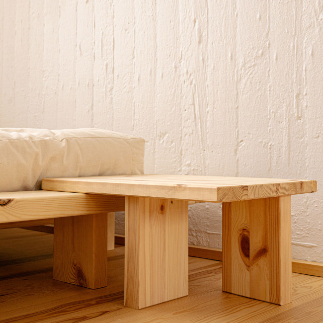 Japan - Table de chevet en bois L34cm