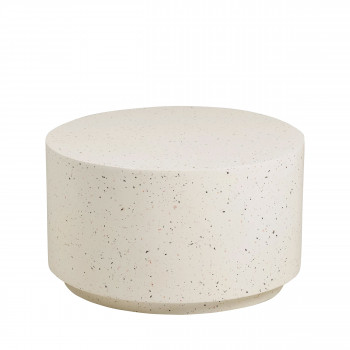 Bonnie - Table basse ronde en effet terrazzo ø70cm