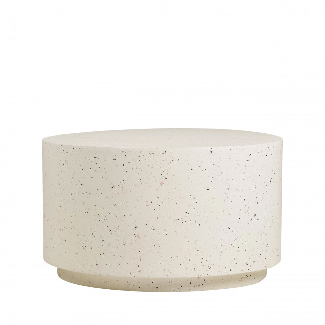 Bonnie - Table basse ronde en effet terrazzo ø70cm