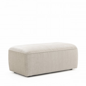 Noor - Pouf pour canapé modulable en velours côtelé 