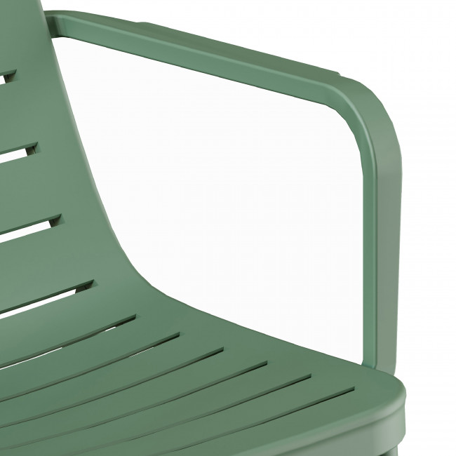 Moro - Salon de jardin 4 personnes en résine