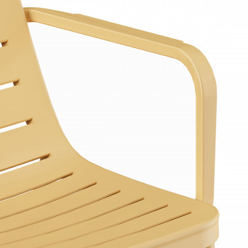 Moro - Salon de jardin 4 personnes en résine