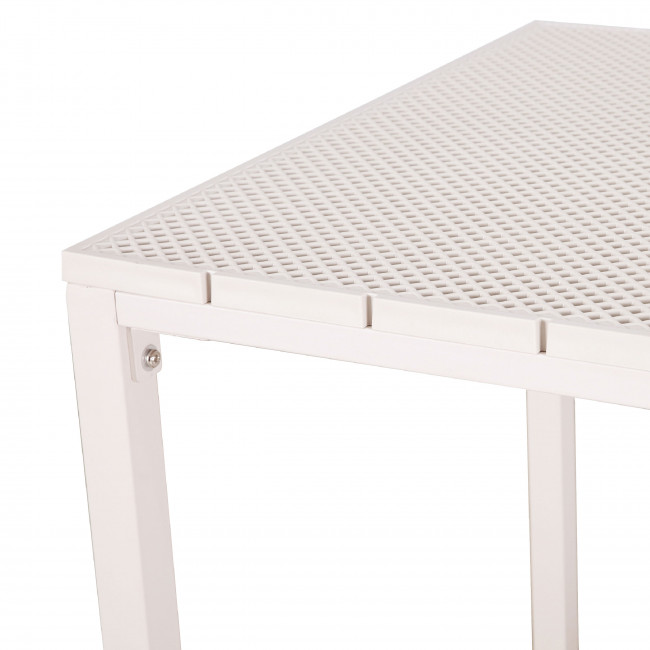 Orka - Ensemble table et chaises 4 personnes en métal