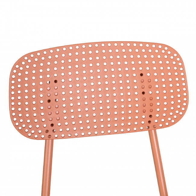 Orka - Ensemble table et chaises 4 personnes en métal