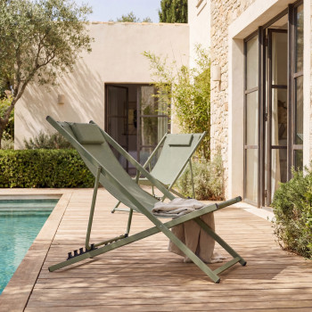 Brisa - Lot de 2 chiliennes en aluminium