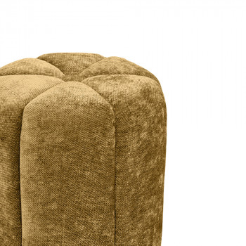 Flower - Pouf rond en tissu ø38cm