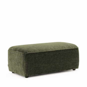Noor - Pouf pour canapé modulable en velours côtelé 