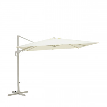 Veya - Parasol carré déporté en aluminium 3x3m	