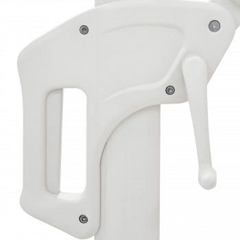 Veya - Parasol carré déporté en aluminium 3x3m	