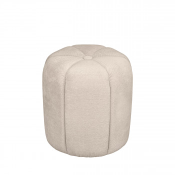 Flower - Pouf rond en tissu ø38cm