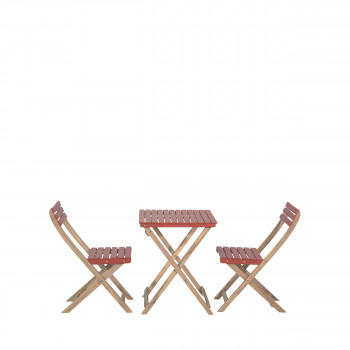 Dana - Ensemble de jardin 2 personnes en bois