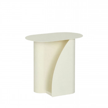 Wave - Table d'appoint en métal H47cm 