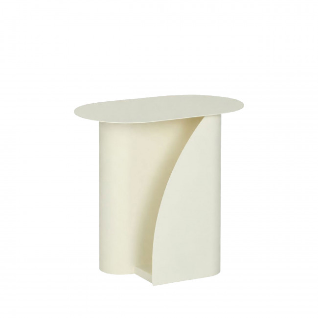 Wave - Table d'appoint en métal H47cm 