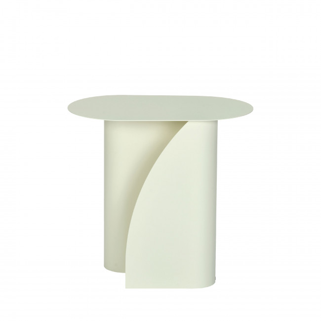 Wave - Table d'appoint en métal H47cm 