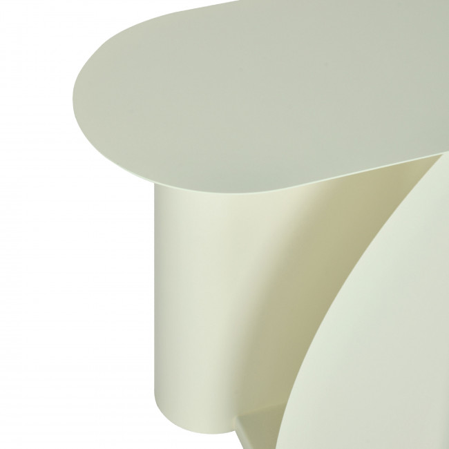 Wave - Table d'appoint en métal H47cm 