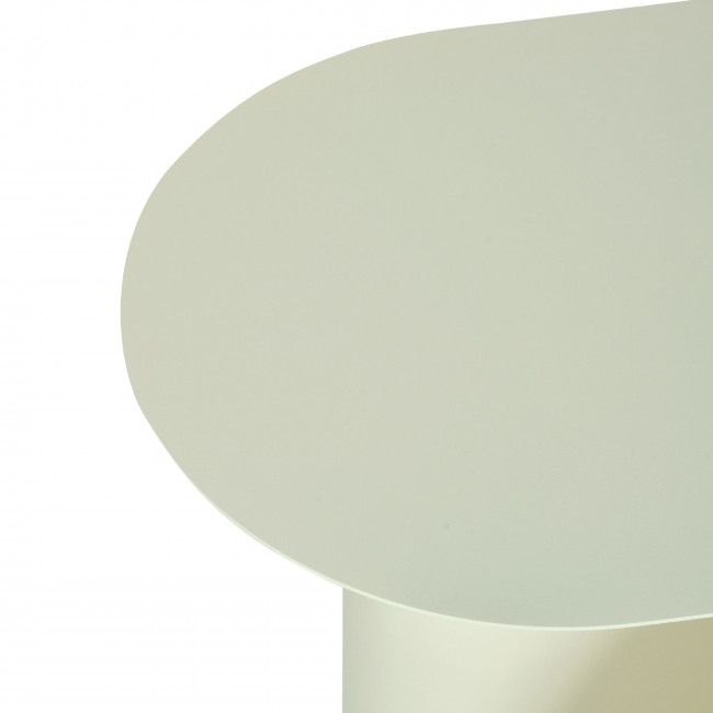 Wave - Table d'appoint en métal H47cm 