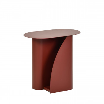 Wave - Table d'appoint en métal H47cm 