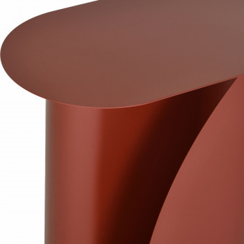Wave - Table d'appoint en métal H47cm 